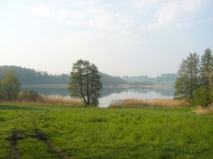 Der Keezer See am Morgen des 30. April 2009.