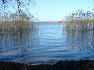 Der Keezer See am Karfreitag 2010. Ein strahlender Sonnentag!