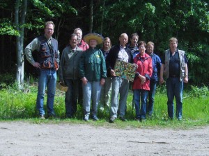 Bei sehr angenehmen Wanderwetter waren heute 10 Pilzfreunde im Detershägener Wald erfolgreich auf Pilzpirsch.