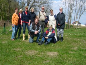 Und zum Schluß wieder unser abschließendes Gruppenbild aller neun Teilnehmer Hellbachtal