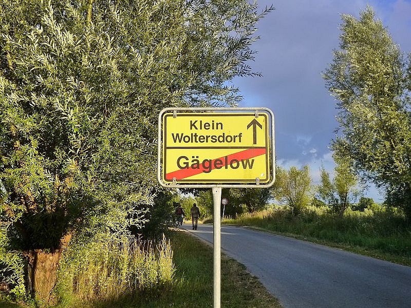 Von hier aus ging es weiter in Richtung Klein Woltersdorf.