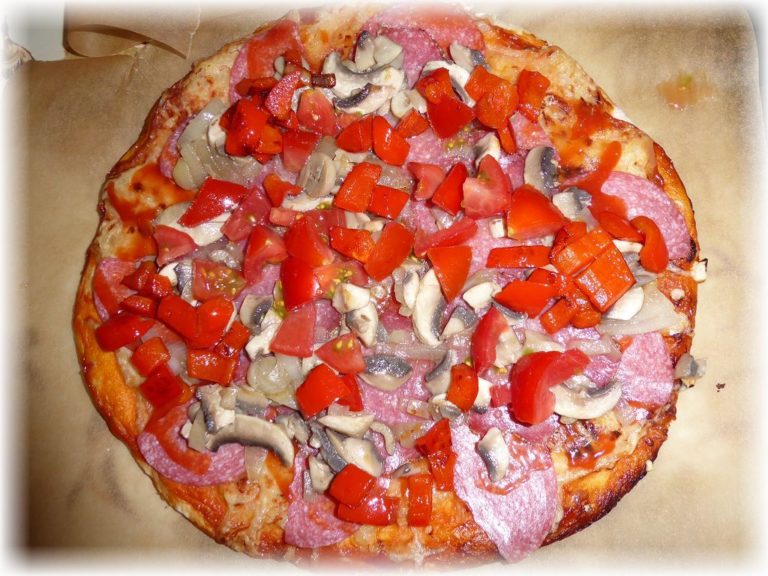 Der Steinpilz » Es gab Pilz –
 Pizza